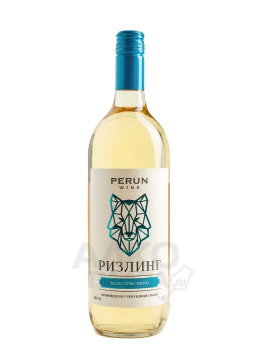 Perun Riesling - вино Перун Рислинг 1 л белое сухое