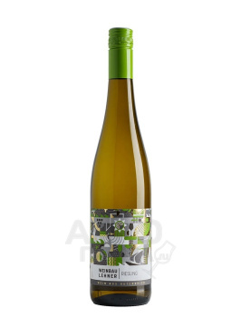 Weinbau Lehner Riesling - вино Вайнбау Ленер Рислинг 0.75 л белое полусухое