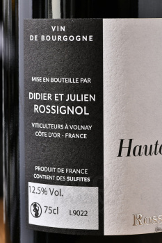 Rossignol-Cornu et Fils Bourgogne Chardonnay Hautes-Cotes de Beaune - вино Россиньоль Корню эт Фис Шардоне Бургонь От Кот де Бон 0.75 л белое сухое