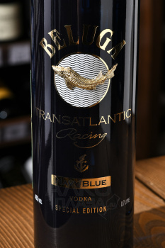 Beluga Transatlantic Racing Navy Blue - водка Белуга Трансатлантик Рейсинг Неви Блю 0.7 л