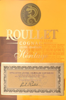 Roullet Heritage Grande Champagne - коньяк Рулле Эритаж Гранд Шампань 0.7 л