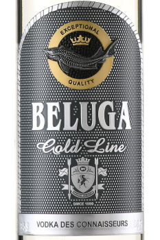 Beluga Gold Line - водка Белуга Золотая Линия 0.75 л в п/у промонабор + шейкек