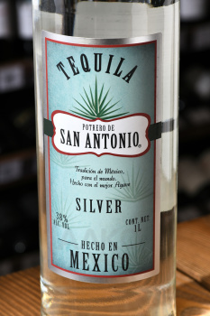 Potrero de San Antonio Silver - текила Потрер де Сан Антонио Сильвер 1 л