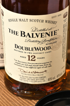The Balvenie DoubleWood 12 years - виски Балвени ДаблВуд 0.7 л 12 лет