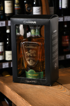 Carrera Extra Anejo - текила Каррера Экстра Аньехо 0.75 л в п/у