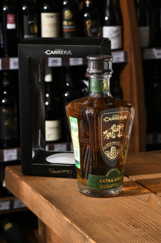 Carrera Extra Anejo - текила Каррера Экстра Аньехо 0.75 л в п/у
