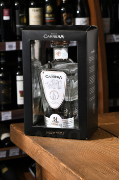 Carrera Blanco Still Strength - текила Каррера Бланко Стилл Стрэнс 0.75 л в п/у