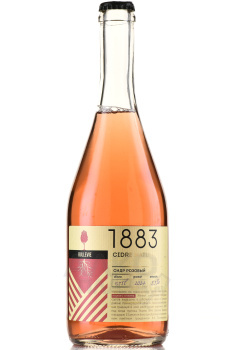 Bullevie 1883 Rose - сидр традиционный Бюльви 1883 розовый полусухой 0.75 л