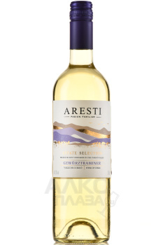 Aresti Estate Selection Gewurztraminer - вино Арести Истейт Селекшн Гевюрцтраминер 0.75 л белое сухое