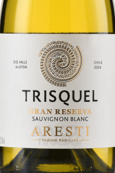 Aresti Trisquel Gran Reserva Sauvignon Blanc - вино Арести Трискель Гран Резерва Совиньон Блан 0.75 л белое сухое