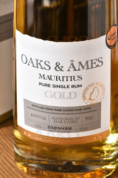 Oaks & Ames Gold - ром Оакс энд Ам Голд 0.7 л в п/у