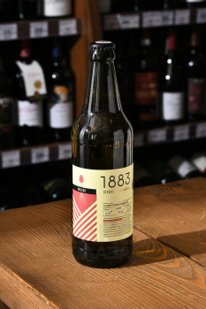 Bullevie 1883 - сидр Бюльви 1883 газированный полусладкий нефильтрованный 0.5 л