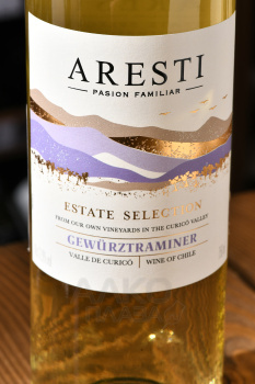 Aresti Estate Selection Gewurztraminer - вино Арести Истейт Селекшн Гевюрцтраминер 0.75 л белое сухое