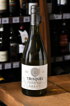 Aresti Trisquel Gran Reserva Sauvignon Blanc - вино Арести Трискель Гран Резерва Совиньон Блан 0.75 л белое сухое