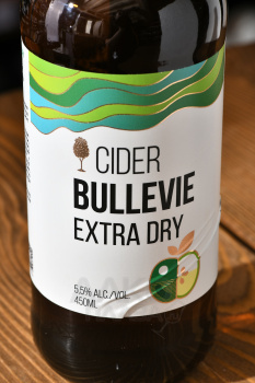 Cider Bullevie Extra Dry - сидр Бюльви Экстра Драй 0.45 л cухой