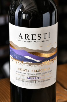 Aresti Estate Selection Merlot - вино Арести Истейт Селекшн Мерло 0.75 л красное полусухое