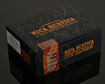 Drew Estate Nica Rustica Broadleaf Short Robusto - сигары Дрю Эстейт Ника Рустико Броадлиаф Шорт Робусто