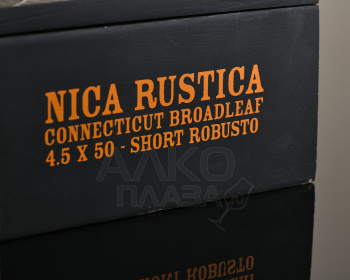 Drew Estate Nica Rustica Broadleaf Short Robusto - сигары Дрю Эстейт Ника Рустико Броадлиаф Шорт Робусто