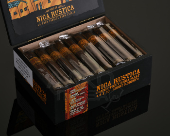 Drew Estate Nica Rustica Broadleaf Short Robusto - сигары Дрю Эстейт Ника Рустико Броадлиаф Шорт Робусто
