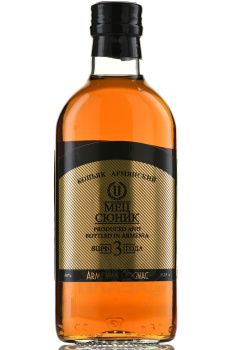 Коньяк Мец Сюник 3 года 0.25 л
