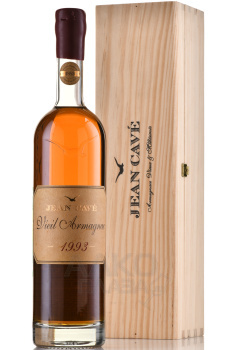 Jean Cave Vieil Armagnac - арманьяк Жан Каве Вьей 1993 год 0.7 л в д/у