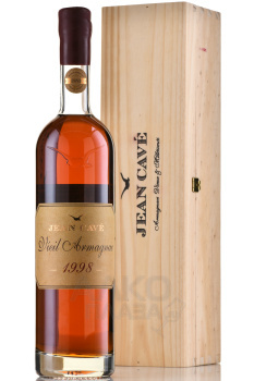 Jean Cave Vieil Armagnac - арманьяк Жан Каве Вьей 1998 год 0.7 л в д/у