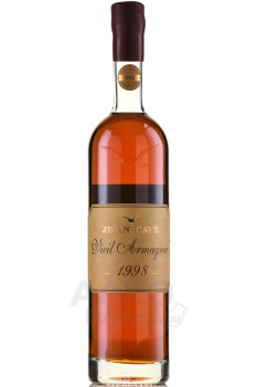 Jean Cave Vieil Armagnac - арманьяк Жан Каве Вьей 1998 год 0.7 л в д/у
