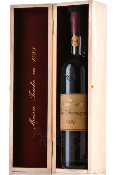 Jean Cave Vieil Armagnac - арманьяк Жан Каве Вьей 1986 год 0.7 л в д/у