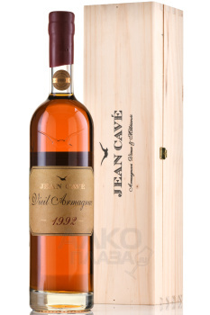 Jean Cave Vieil Armagnac - арманьяк Жан Каве Вьей 1992 год 0.7 л в д/у