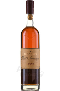 Jean Cave Vieil Armagnac - арманьяк Жан Каве Вьей 1985 год 0.7 л в д/у