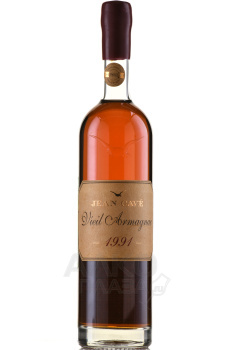 Jean Cave Vieil Armagnac - арманьяк Жан Каве Вьей 1991 год 0.7 л в д/у