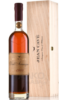 Jean Cave Vieil Armagnac - арманьяк Жан Каве Вьей 1980 год 0.7 л в д/у