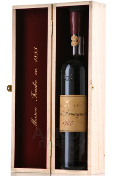 Jean Cave Vieil Armagnac - арманьяк Жан Каве Вьей 1965 год 0.7 л в д/у