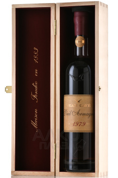 Jean Cave Vieil Armagnac - арманьяк Жан Каве Вьей 1979 год 0.7 л в д/у