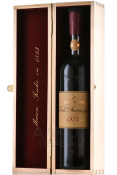 Jean Cave Vieil Armagnac - арманьяк Жан Каве Вьей 1974 год 0.7 л в д/у