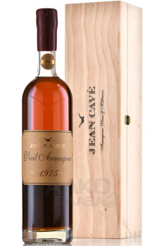 Jean Cave Vieil Armagnac - арманьяк Жан Каве Вьей 1975 год 0.7 л в д/у