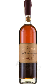 Jean Cave Vieil Armagnac - арманьяк Жан Каве Вьей 1975 год 0.7 л в д/у