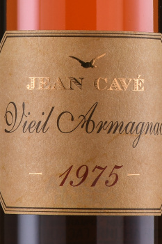 Jean Cave Vieil Armagnac - арманьяк Жан Каве Вьей 1975 год 0.7 л в д/у