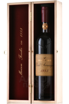 Jean Cave Vieil Armagnac - арманьяк Жан Каве Вьей 1983 год 0.7 л в д/у