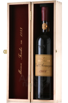 Jean Cave Vieil Armagnac - арманьяк Жан Каве Вьей 1966 год 0.7 л в д/у