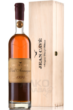 Jean Cave Vieil Armagnac - арманьяк Жан Каве Вьей 1994 год 0.7 л в д/у