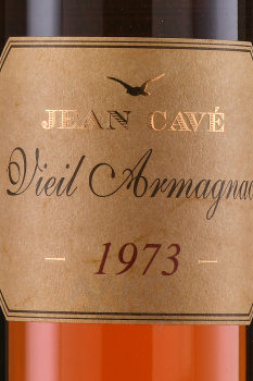 Jean Cave Vieil Armagnac - арманьяк Жан Каве Вьей 1973 год 0.7 л в д/у