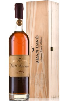 Jean Cave Vieil Armagnac - арманьяк Жан Каве Вьей 2001 год 0.7 л в д/у