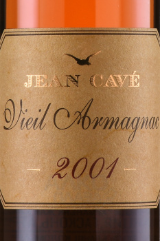 Jean Cave Vieil Armagnac - арманьяк Жан Каве Вьей 2001 год 0.7 л в д/у
