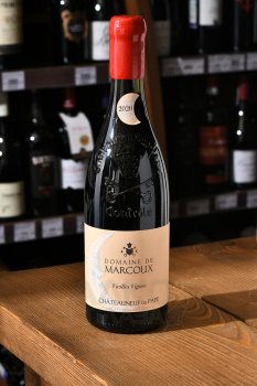 Domaine de Marcoux Chateauneuf du Pape Vieilles Vignes - вино Домэн де Марку Вьей Винь Шатонёф дю Пап 0.75 л красное сухое