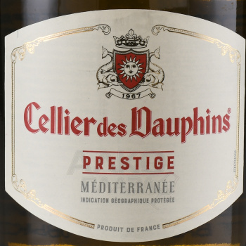 Mediterranee Cellier des Dauphins Prestige - вино Медитерране Селье де Дофен Престиж 0.25 л белое сухое
