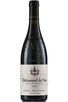 Charles Van Canneyt Chateauneuf du Pape - вино Шарль Ван Канне Шатонеф дю Пап 0.75 л красное сухое