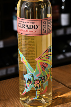 Curado Blanco 100% Blue Agave - текила Курадо Бланко 100% Блю Агава 0.7 л