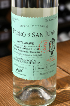 Perro De San Juan Cirial - мескаль Перро де Сан Хуан Сириал 0.75 л