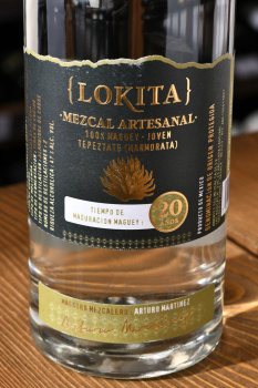 Lokita Mezcal Tepeztate - Локита Мескаль Тепестате 20 лет 0.7 л